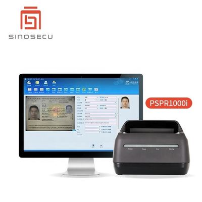 Sistema de entrada de datos de pasaportes fácil de usar Software y lector para registrar datos fácilmente