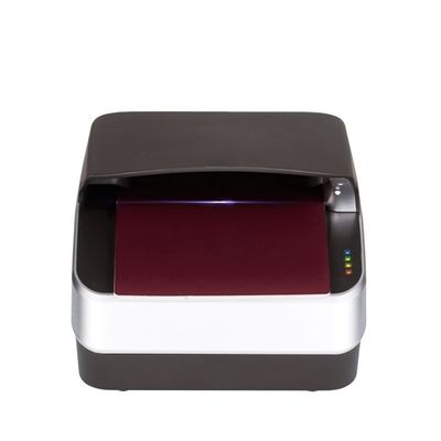 Lector de pasaportes portátil USB2.0 OCR de 24 bits para control de seguridad de acceso Fuente de luz UV