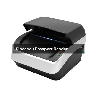 Verificación de identidad rápida y precisa con el lector/escáner de pasaportes Sinocecu negro