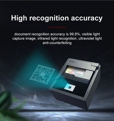 2 segundos Velocidad de escaneo Sinosecu QR Code Reader para el dispositivo del aeropuerto en el dispositivo del pasaporte