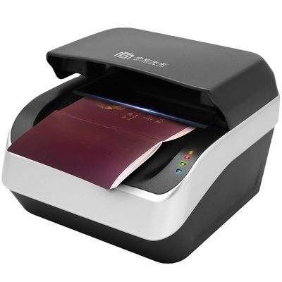 Iluminación ICAO Doc 9303 Pasaportes Lector de pasaportes MRZ de página completa con SDK libre de RFID