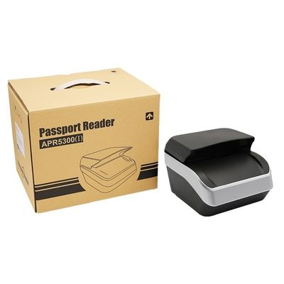 Interfaz USB con iluminación visible Lector de pasaportes y escáner de tarjetas de identificación para la introducción de datos