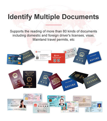 Simplificar el control fronterizo con el escáner de pasaportes y el lector de tarjetas de identidad de lectura RFID