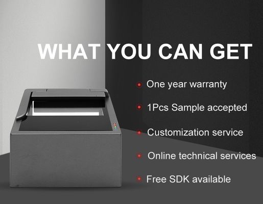 Lector óptico y escáner de identificación de control de acceso certificado CE FCC para kiosco de lector de tarjetas RFID
