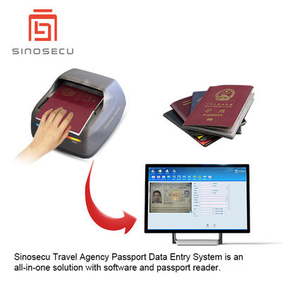 Procesamiento de datos Sistema de entrada de datos de pasaportes con cámara HD 3.0 MP e interfaz USB