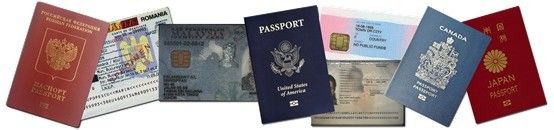 Lector de tarjetas de identificación de hotel y aeropuerto Escáner de visados 235 * 250 * 148mm con Kit de desarrollo de software