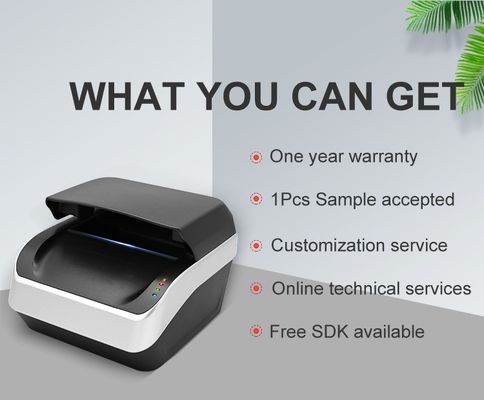 Kit de desarrollo de software SDK Escáner de tarjetas de identificación para hoteles y aeropuertos 175*199*140mm