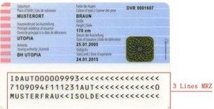 Interfaz USB 2.0 CMOS Tipo de elemento de escaneo de tarjeta de identificación Escáner de extracción de datos de la OACI 9303