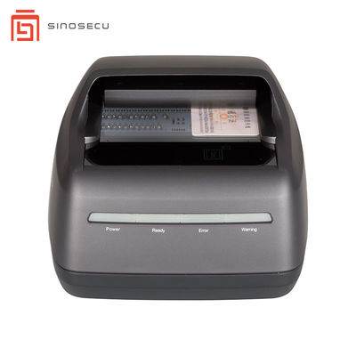 Lector de identificación OCR de página completa y escáner de tarjetas de identificación SDK con software de lector de OCR de pasaportes negro