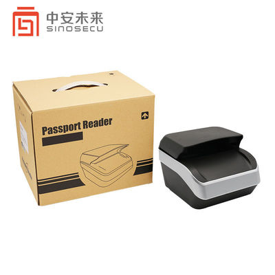 Tamaño de pasaporte Interfaz USB Escáner de documentos de identificación de alta velocidad y lector automático OCR MRZ