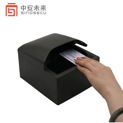 Lector de tarjetas de identificación y pasaportes con alta resolución óptica habilitado para RFID