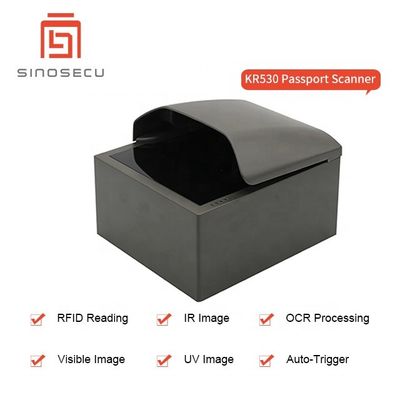 MRZ OCR Passport Reader OEM con resolución de 400DPI y software SDK fácil de integrar