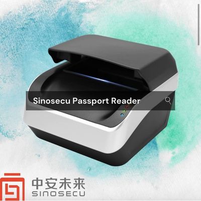 Lector óptico de tarjetas de identificación Lector de hoteles Sinosecu OCR MRZ Lector de código de barras de pasaportes