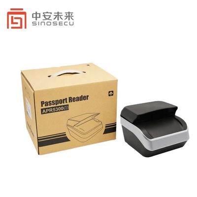 Profundidad de color de 24 bits Lector de captura de datos automático de tarjetas de identificación OCR MRZ con 3 iluminaciones