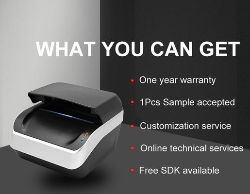Lector de pasaportes y escáner OCR de 2 segundos con kit de desarrollo de software