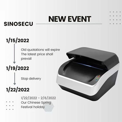 Escáner de pasaportes electrónicos de alta velocidad de página completa ICAO9303 para la integración del sistema de SDK APR1100I